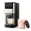 EKOJUCE Ice Cream Maker, 8-in-1 Frozen Dessert Machine with Re-Spin & Mix-In, 2 Tritan Cups, 800W